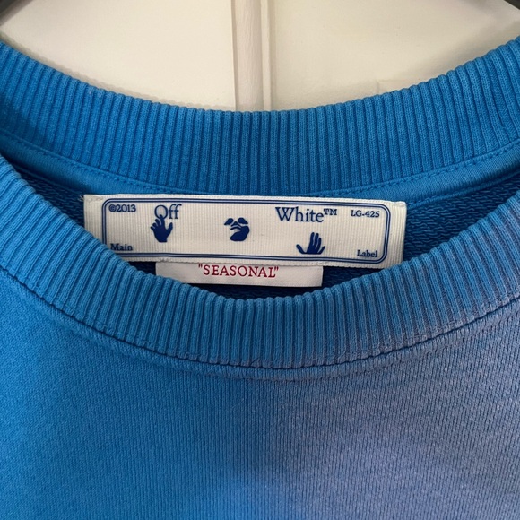 Off-White Sweatshirt Dress - Oversized - Picture 2 of 7